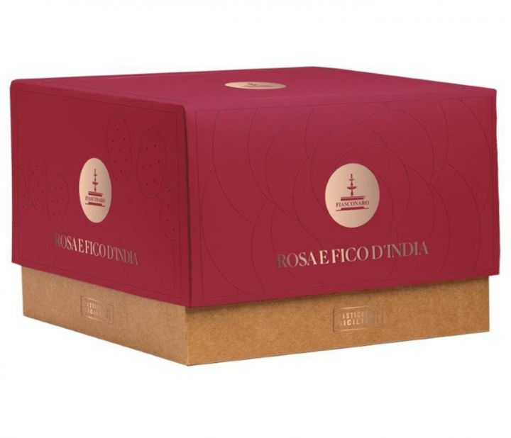 Panettone Fiasconaro roses et figues de Barbarie 1000g